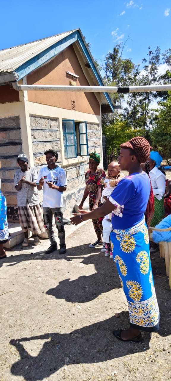 JOSKA AND NDOVOINI ENGAGEMENT WITH RESIDENTS